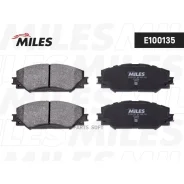 ������� ��������� �������� (��� �������) (����� Semi-Metallic) Toyota Auris 1.4-1.6 07-/Corolla 1.4 07-/RAV 4 06- (TRW GDB3425) E100135 Miles E100135...