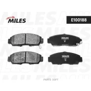 ������� ��������� �������� (��� �������) (����� Semi-Metallic) Honda Civic 01-05/FR-V 1.7-2.2 05-/Stream 1.7/2.0 01- (TRW GDB3268) E100188 Miles E1001...