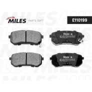 ������� ��������� ������ (��� �������) (����� Semi-Metallic) (Hyundai i10 (PA), KIA Picanto (BA (TRW GDB3370) E110199 Miles E110199 E110199 ����