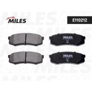 ������� ��������� ������ (��� �������) (����� Semi-Metallic) (Toyota LC 80/90/120 90/Mitsubishi Pajero 3.8/3.2D 06) (TRW GDB1182) E110212 Miles E11021...