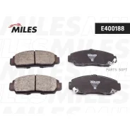 ������� ��������� �������� (��� �������) (����� Low-Metallic) Honda Civic 01-05/FR-V 1.7-2.2 05-/Stream 1.7/2.0 01- (TRW GDB3268) E400188 Miles E40018...