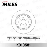 ���� ��������� ������ D270��. OPEL Vectra 1.6-2.0 95-03 (TRW DF2772) K010581 Miles K010581 K010581 ����