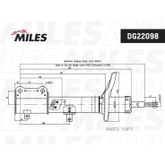 ����������� ������ ������ ������� Toyota Corolla/Sprinter EE/AE100 06/91-05/95 (KYB 332074) DG22098 DG22098 ����