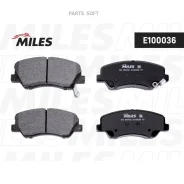 ������� ��������� �������� (��� �������) (����� Semi-Metallic) (Hyundai Solaris, KIA RIO III) (TRW GDB3548) E100036 E100036 ����