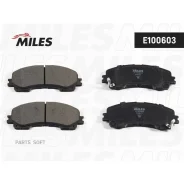������� ��������� �������� (����� Semi-Metallic) Nissan X-Trail (32)/Infiniti Q50 13- E100603 E100603 ����