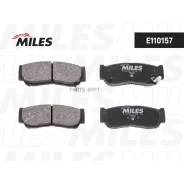 ������� ��������� ������ (����� Semi-Metallic) Hyundai H-1 01-/Santa FE (CM)/(SM) 05- (TRW GDB3419) E110157 E110157 ����