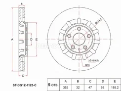 ���� ��������� SAT ST-DG1Z-1125-C, �������� STDG1Z1125C ����