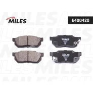 ������� ��������� Honda Civic, CR-X, Prelude 83-95 �������� Low-metallic Miles Miles E400420 E400420 ����