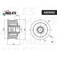����� ���������� ���� OPEL Astra H/Vectra C/FIAT Doblo/Punto 1.9D Miles AG04042 AG04042 ����