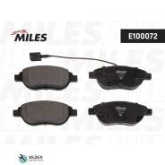 ������� ��������� FIAT 500 08-/Bravo 07-/Doblo 06-/Panda 07- ���. SemiMetallic Miles E100072 E100072 ����