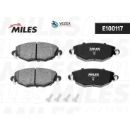 ������� ��������� FORD Mondeo 00-07/Jaguar X-TYPE 01- ���. SemiMetallic Miles E100117 E100117 ����