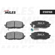 ������� ��������� �������� (��� �������) (����� Semi-Metallic) Hyundai i10 08-/KIA Picanto 04- (TRW GDB3369) E100168 Miles E100168 E100168 ����