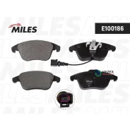 ������� ��������� AUDI Q3 11-/VW Sharan 10-/Tiguan 07- ���. SemiMetallic Miles E100186 E100186 ����