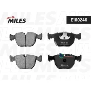 ������� ��������� BMW E38/E39/X5 3.0/4.4 ���. SemiMetallic Miles E100246 E100246 ����