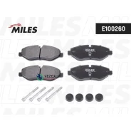������� ��������� MB Sprinter 95-/VITO 03-/VW Crafter 06- ���. SemiMetallic Miles E100260 E100260 ����