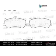 ������� ��������� MB GLK X204 2.2-3.5 ���. SemiMetallic Miles E100453 E100453 ����