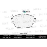 ������� ��������� MB A(W176) 12-/B(W246) 11- ���. L 144�� SemiMetallic Miles E100449 E100449 ����