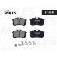 ������� ��������� AUDI A4/A6/Renault Scenic/VW GOLF 2/3/Passat ���. SemiMetallic Miles E110021 E110021 ����