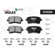 ������� ��������� AUDI A4/A5/Q5 1.8-3.2 07- ���. SemiMetallic Miles E110269 E110269 ����