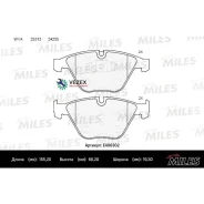 ������� ��������� BMW 3 E90/E91/X1 E84 ���. LowMetallic Miles E400302 E400302 ����
