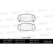 ������� ��������� Honda Accord 2.0/2.4 ���� 08- �������� Miles E400416 E400416 ����