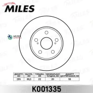 ���� ��������� Toyota Prius 1.5 03- �������� ����. D=255��. Miles K001335 K001335 ����