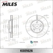���� ��������� Lexus IS 2.2-2.5 05- ���. ����. D 296��. Miles K001626 K001626 ����