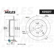 ���� ��������� Hyundai ix35/Santa FE (SM)/Trajet/Tucson/KIA Sportage 04- ���. Miles K010217 K010217 ����