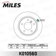 ���� ��������� BMW 3 E46 316-323 98-05 ���. D 276��. Miles K010560 K010560 ����