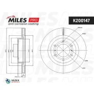 ���� ��������� Mitsubishi Pajero IV 07- ���. ����. D 332��. (� ���������) PRO Miles K200147 K200147 ����