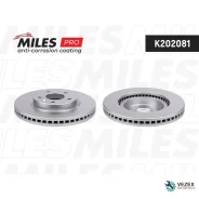 ���� ��������� Chery Kaiyi/M11/M12/Omoda S5 �����. (����. D=283mm, � ���������������� ���������) Miles K202081 K202081 ����