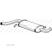 ��������� ����������� AUDI A6 84-96 2.0-2.3 Bosal 105971 Bosal 105971 105971 ����