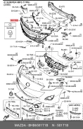 ������� ��������� Mazda BHB6501T1B BHB6501T1B ����