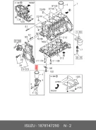 ����� ��������� ������ Isuzu 1878147290 1878147290 ����