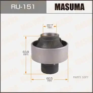 ����������� ����. ���. ������ Toyota Caldina ST215/CT216 4WD 1997-2002 Masuma RU151 RU151 ����