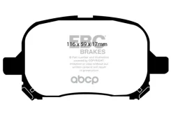������� ��������� EBC Brakes ���. DP1133 DP1133 ����