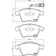 ������� ��������� �������� ������. VW Multivan V (7HM 7HN 7HF 7EF 7EM 7EN) 04/03-08/15 / VW TR P85082 ����