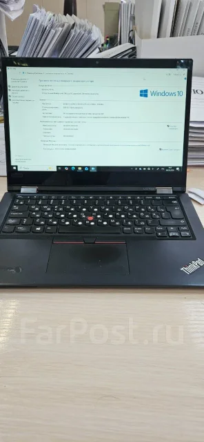 Lenovo ThinkPad L13 Yoga. 13.3", 2,4����, ��� 8 ��, ���� 256���, WiFi: 1, Bluetooth: 1, ����������� �� 8��. ����