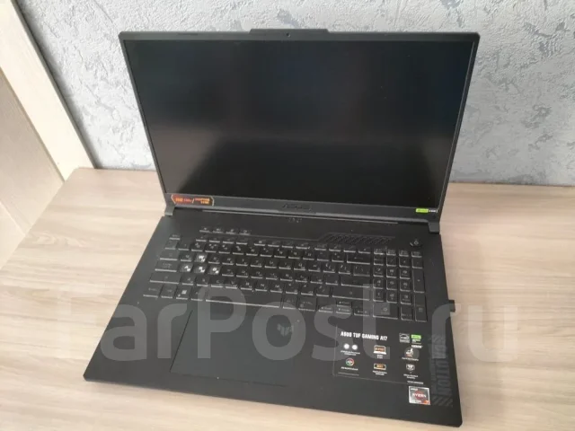 Asus TUF Gaming A17 FA707NVR. 17", 4,5����, ��� 16 ��, ���� 512���, WiFi: 1, Bluetooth: 1, ����������� �� 4��. ����
