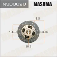 ���� ��������� Masuma NSD002/U Nissan 200*130*18*20,6 Masuma NSD002U ����