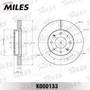 ���� ��������� �������� ������������� Mitsubishi Galant VI R15 9700 D=276 ��. (ISO 9001) K000133 ����