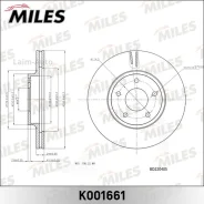 ���� ��������� Nissan Maxima QX33 00-03 �������� ����. D=296�� K001661 ����