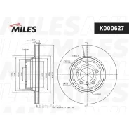 ���� ��������� �������� ������������� BMW E65/E66 730-760 01-D=348 ��. (ISO 9001) K000627 ����