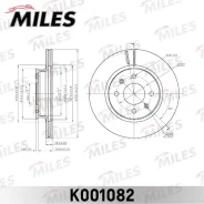 ���� ��������� �������� ������������� Hyundai i20 08- D=256��. (ISO 9001) K001082 ����