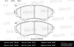 ������� ��������� �������� (����� Semi-Metallic) FORD Ranger 99-/Mazda B-Serie 99- /BT-50 06- (TRW GDB3403) E100408 Miles E100408 E100408 ����