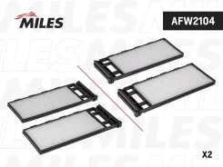 ������ ������ (�������� 2 ��) Nissan Patrol 00- (Filtron K1109-2x MANN CU2808-2) AFW2104 Miles AFW2104 AFW2104 ����