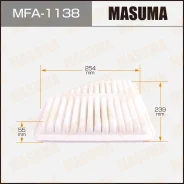 ������ ��������� MFA-1138 ��� Toyota ������������� Masuma ����� 17801-31120 17801-AD010 AY120-TY080 V9112-0040 A-1015 MFA-1138 WA-1420 DFA1015 AF-1015...
