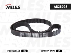 ������ ��� (�������� CR) 146X24 (Bosch 1987949590) Miles AB26026 AB26026 ����