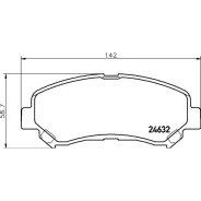 ������� ��������� �������� Nisshinbo ��������, �������� �� ��� (4 ��), ���. NP2029 NP2029 ����