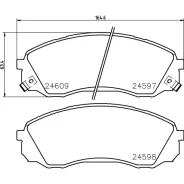 ������� ��������� �������� Nisshinbo ��������, �������� �� ��� (4 ��), ���. NP6005 NP6005 ����